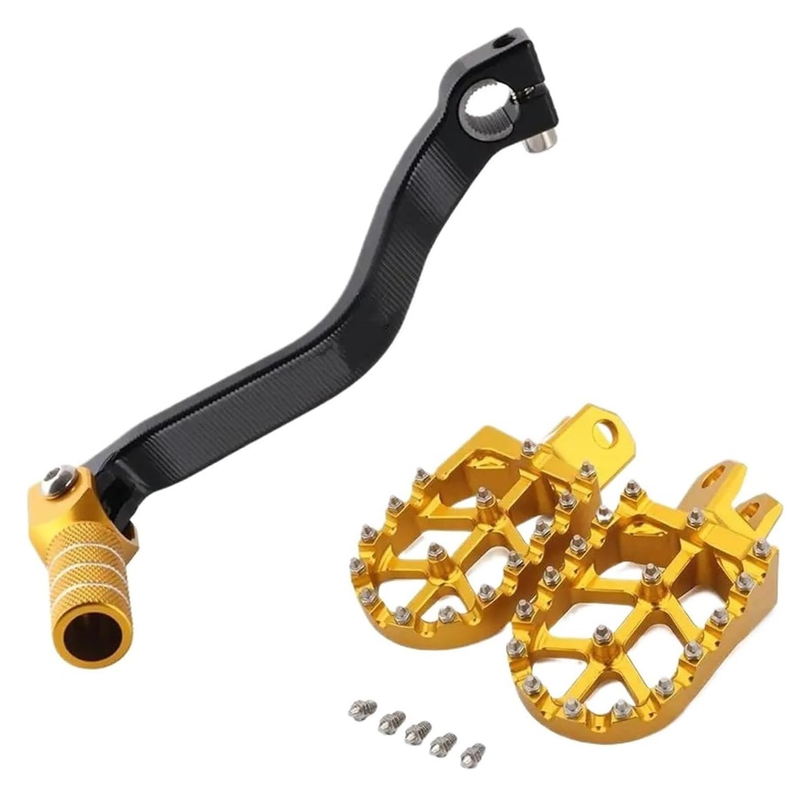 Motorrad Ruhepedal Für Suzuki Für RM125 1986-2006 Motorrad Fußrasten Und Getriebe Schalthebel Motorrad Anti Rutsch Fußpedal Motorrad Ruhepedal Für Suzuki Für RM125 1986-2006 Motorrad Fußrasten Und Getriebe Schalthebel Motorrad Anti Rutsch Fußpedal von YADLIUASA