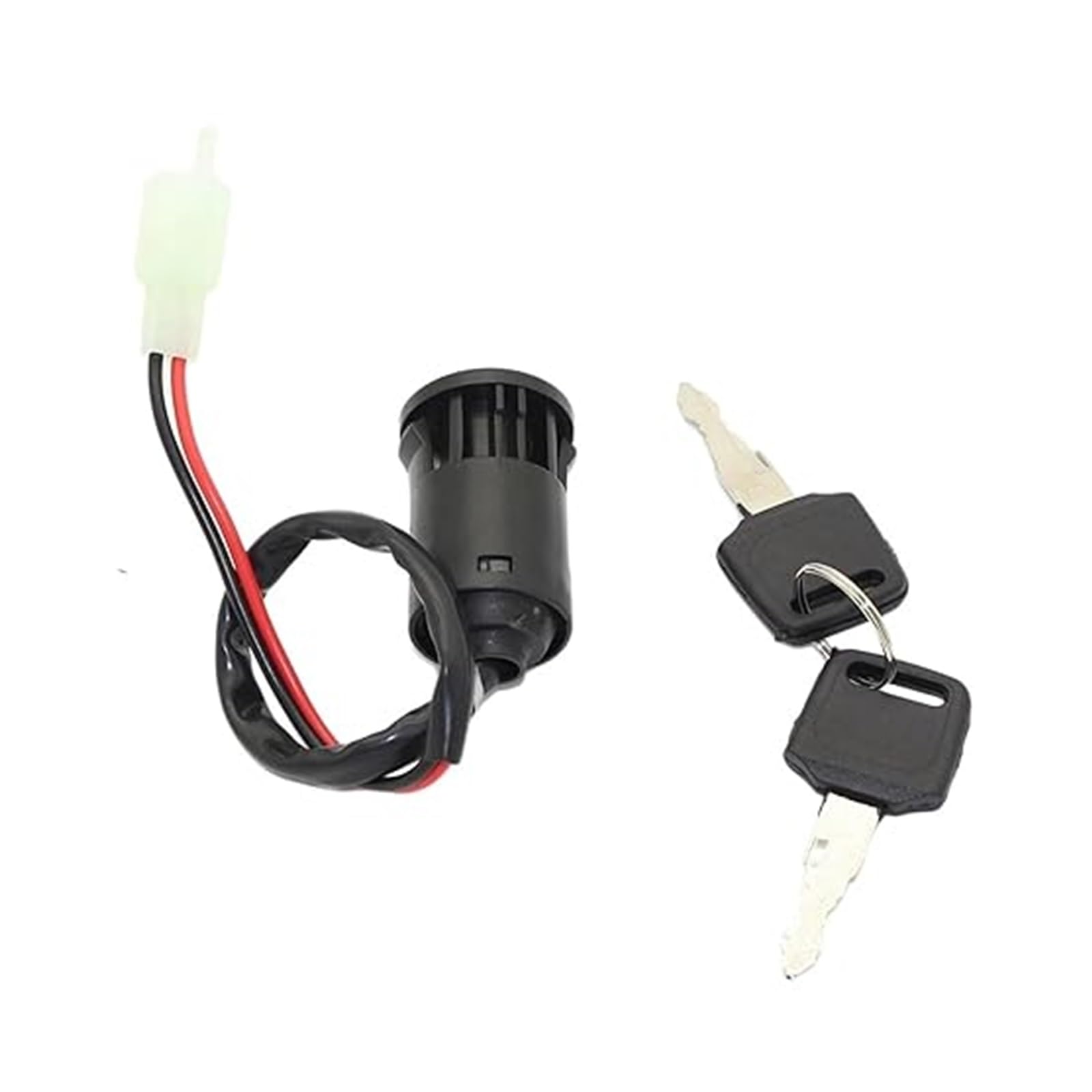 Motorrad Zündschloss Für ATV Go Kart Roller Motorrad Universal 2 Drähte Zündschlüssel Startschalter Sperrschlüssel 1 Set Tankdeckel Zündschalter Motorrad Zündschloss Für ATV Go Kart Roller Motorrad Universal 2 Drähte Zündschlüssel Startschalter Sperrschlüssel 1 Set Tankdeckel Zündschalter von YADLIUASA