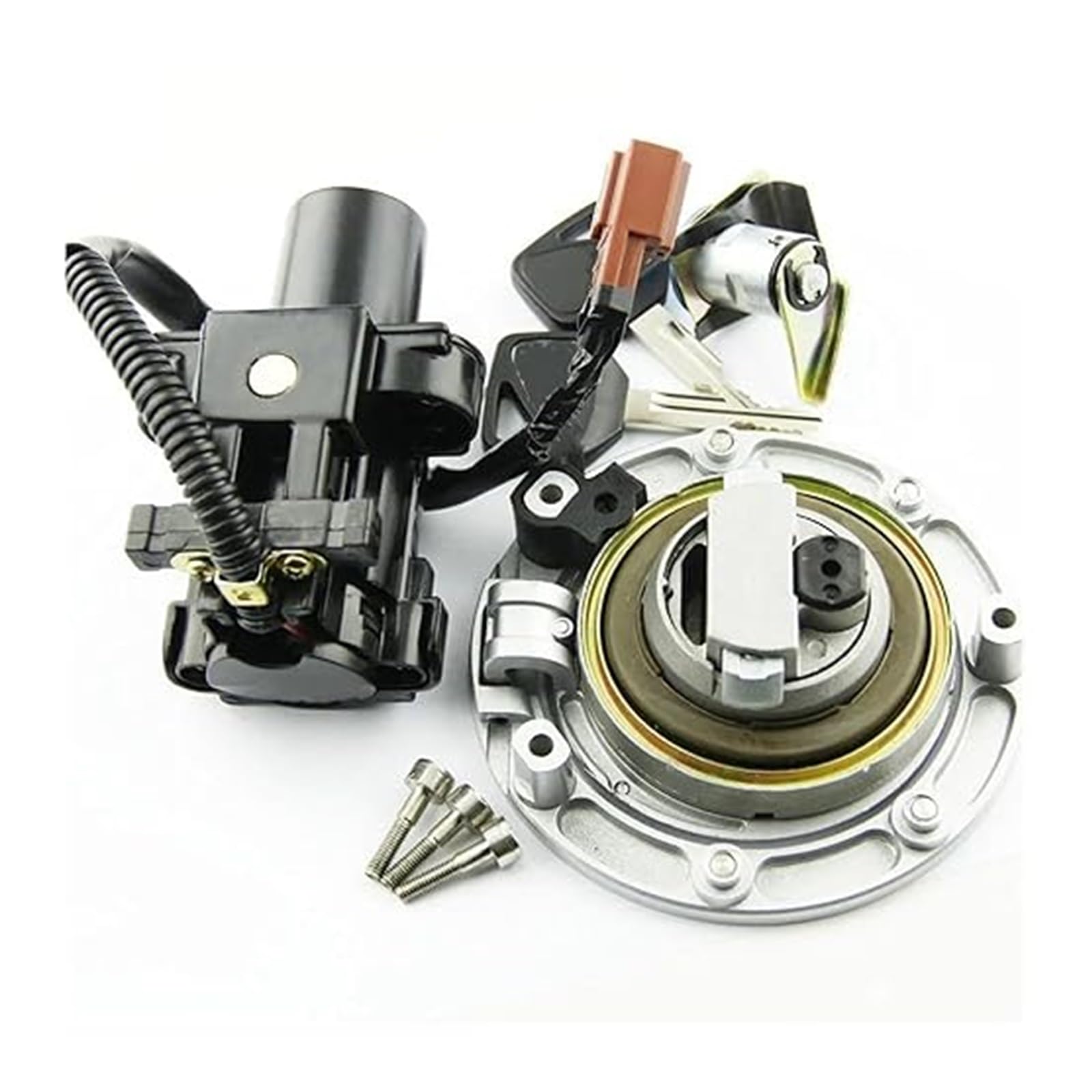 Motorrad Zündschloss Für CB1000 Für CB1000R Für CBR1000 Für CBR600RR 2007-2017 Motorrad Zündschalter Tankdeckel Sitzschloss Schlüsselsatz Tankdeckel Zündschalter Motorrad Zündschloss Für CB1000 Für CB1000R Für CBR1000 Für CBR600RR 2007-2017 Motorrad Zündschalter Tankdeckel Sitzschloss Schlüsselsatz Tankdeckel Zündschalter von YADLIUASA