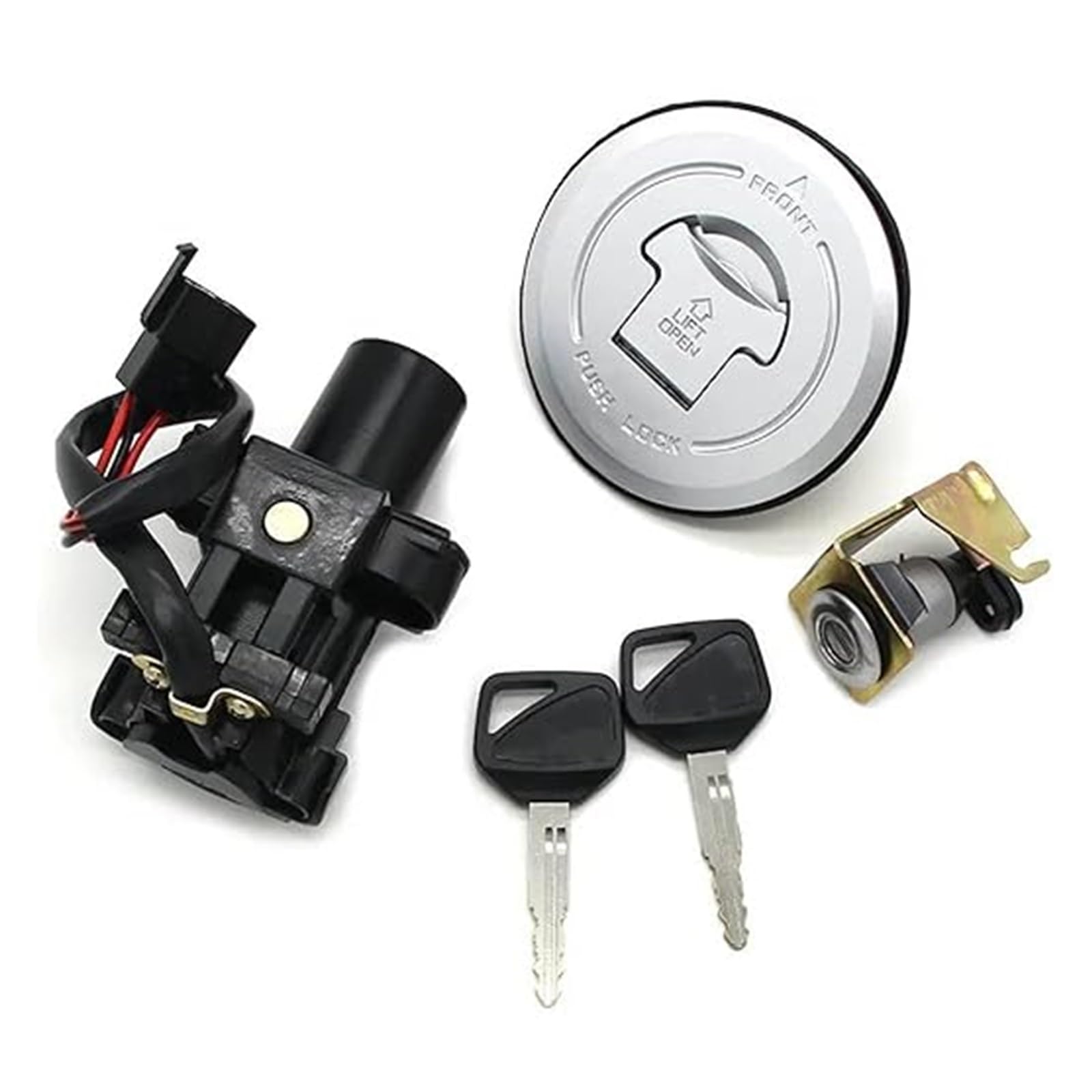 Motorrad Zündschloss Für CBR300R Für CBR250R 2011-2018 Motorrad Zündschlüsselschalter Tankdeckel Sitzschloss Kit Tankdeckel Zündschalter Motorrad Zündschloss Für CBR300R Für CBR250R 2011-2018 Motorrad Zündschlüsselschalter Tankdeckel Sitzschloss Kit Tankdeckel Zündschalter von YADLIUASA