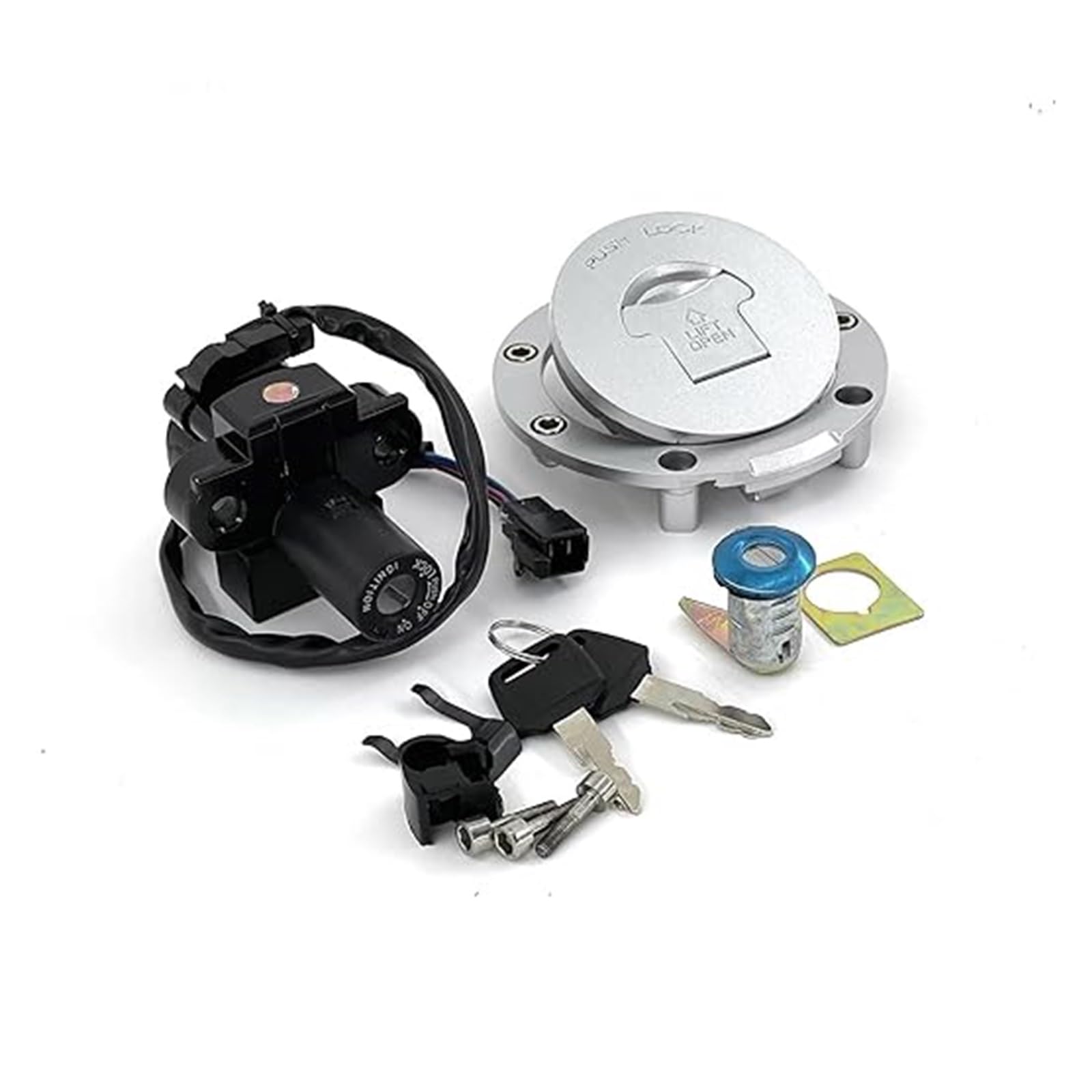 Motorrad Zündschloss Für CBR600 Für CBR900 Für CBR893 Für CBR919 1991-1999 Motorrad Zündschlossschloss Tankdeckelschlüssel Tankdeckel Zündschalter Motorrad Zündschloss Für CBR600 Für CBR900 Für CBR893 Für CBR919 1991-1999 Motorrad Zündschlossschloss Tankdeckelschlüssel Tankdeckel Zündschalter von YADLIUASA