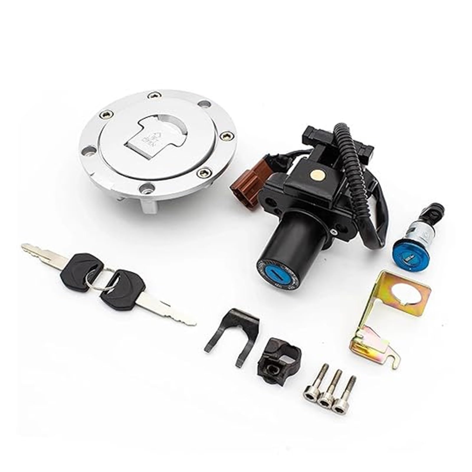 Motorrad Zündschloss Für CBR600RR Für CBR1000RR Für CBF1000 Für Hornet Für CB1000R 2007-2016 Kraftstoff Tank Kappe Zündung Schalter Sitz Lock Schlüssel Tankdeckel Zündschalter Motorrad Zündschloss Für CBR600RR Für CBR1000RR Für CBF1000 Für Hornet Für CB1000R 2007-2016 Kraftstoff Tank Kappe Zündung Schalter Sitz Lock Schlüssel Tankdeckel Zündschalter von YADLIUASA
