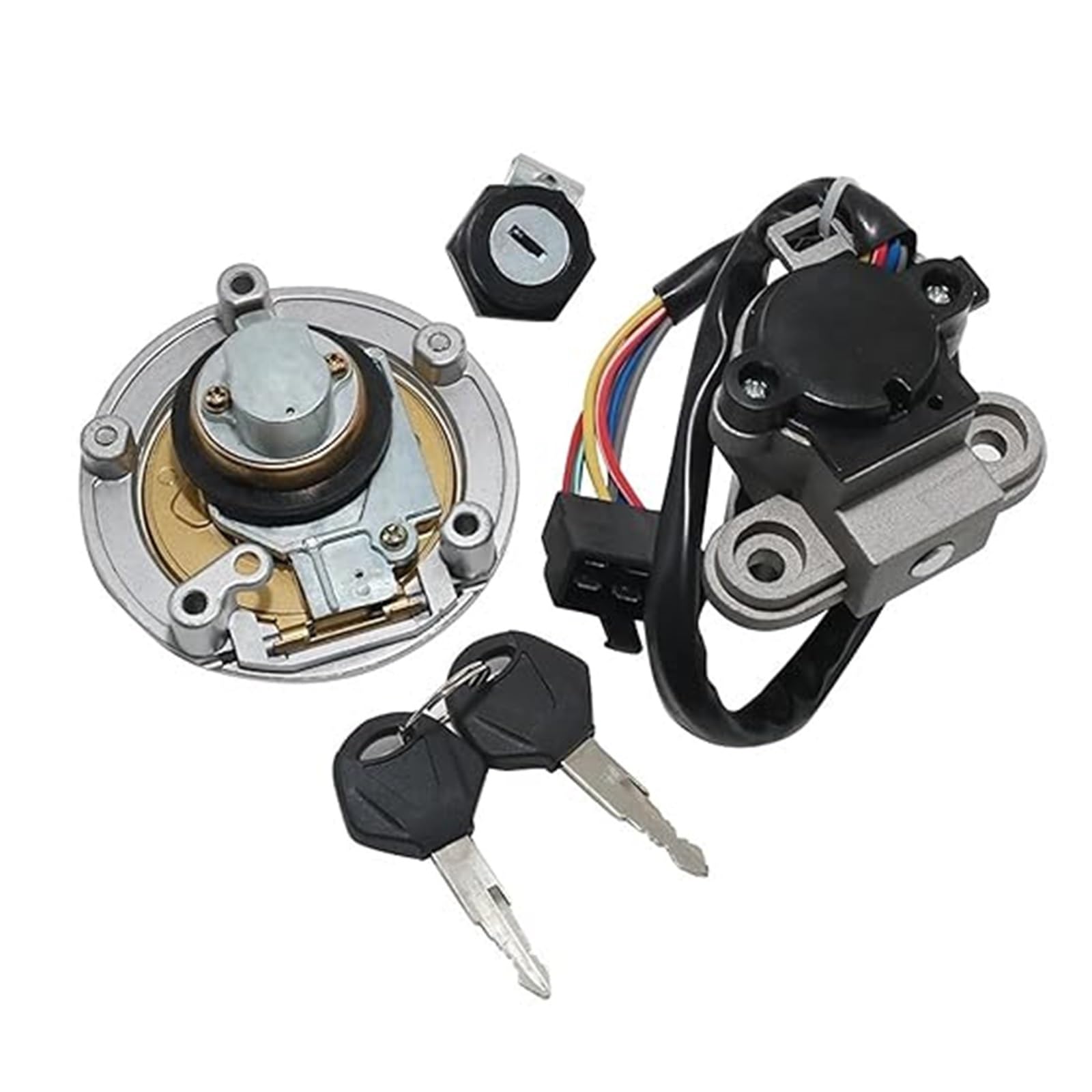 Motorrad Zündschloss Für Ducati 748 749 916 996 998 SR SP 1995-2006 Motorräder Zündschloss Tankdeckel Sitz Key Lock Set Tankdeckel Zündschalter Motorrad Zündschloss Für Ducati 748 749 916 996 998 SR SP 1995-2006 Motorräder Zündschloss Tankdeckel Sitz Key Lock Set Tankdeckel Zündschalter von YADLIUASA