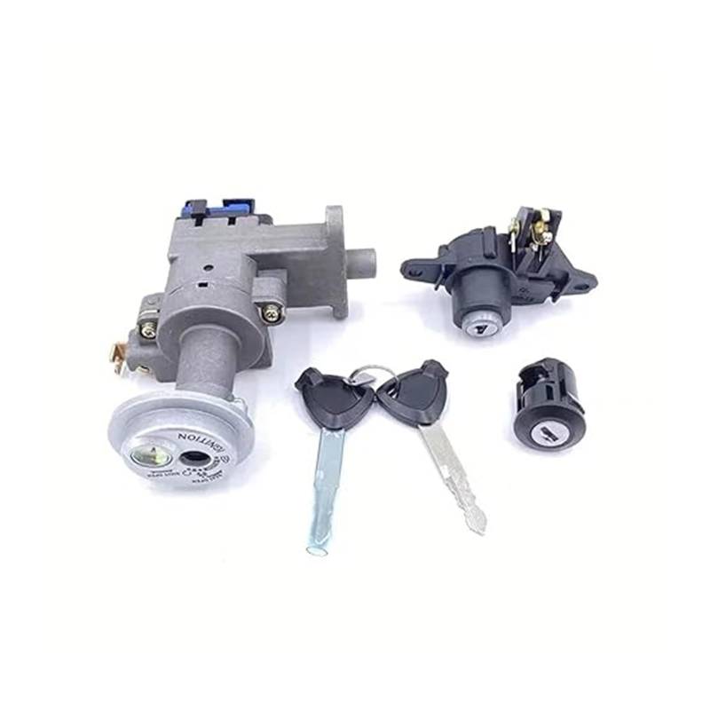 Motorrad Zündschloss Für HAOJUE Für VR150 VR 150cc 2015-2019 Motorrad Roller Zündschalter Kraftstoff Schloss Set Schlüssel Tankdeckel Zündschalter von YADLIUASA