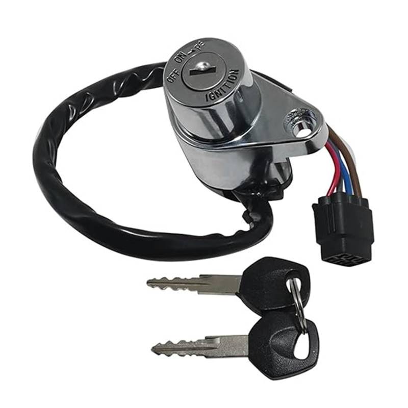 Motorrad Zündschloss Für K&awasaki Für VN1500 Für Vulcan 1500 1998-2008 Motorrad Zündschloss Key Lock Tankdeckel Zündschalter von YADLIUASA