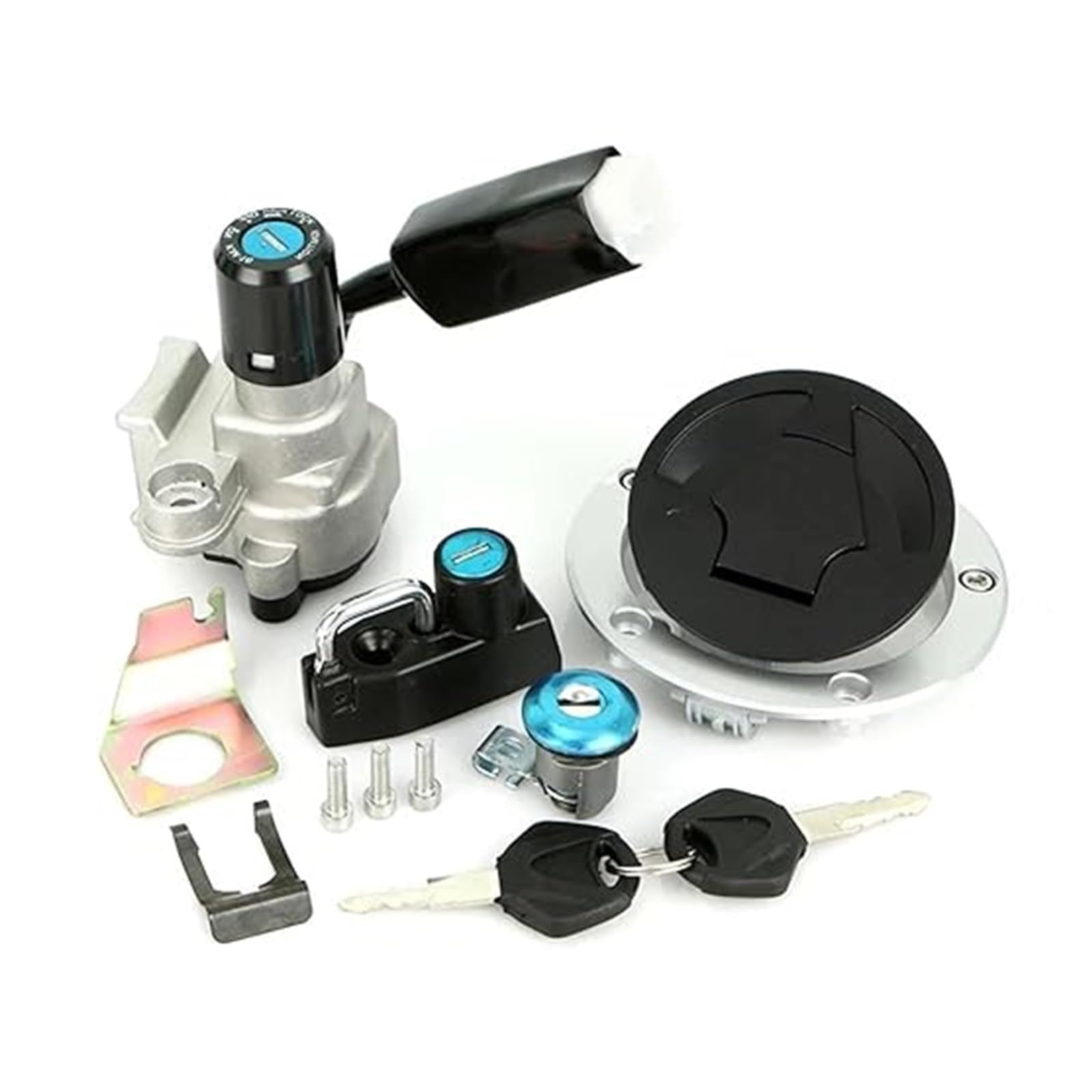 Motorrad Zündschloss Für K&awasaki Für Z125 Für Pro 2017 2018 2019 2020 2021 2022 Motorrad-Zündschalter Und Tankdeckel Sitzschloss Schlüsselsatz Tankdeckel Zündschalter Motorrad Zündschloss Für K&awasaki Für Z125 Für Pro 2017 2018 2019 2020 2021 2022 Motorrad-Zündschalter Und Tankdeckel Sitzschloss Schlüsselsatz Tankdeckel Zündschalter von YADLIUASA