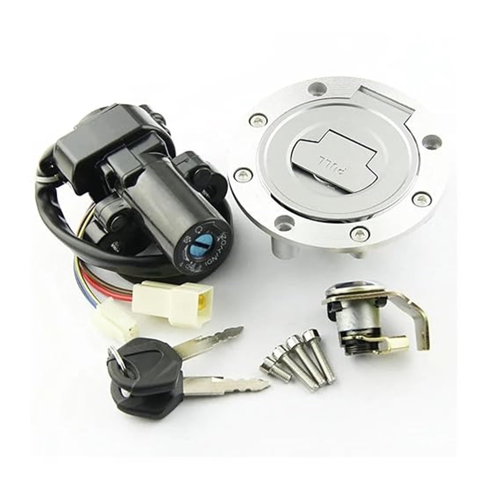 Motorrad Zündschloss Für MT01 Für YZF-R1 Für YZF-R6 2004-2016 Motorrad Zündschalter Sitzschloss Schlüssel Tankdeckel Anzug Tankdeckel Zündschalter Motorrad Zündschloss Für MT01 Für YZF-R1 Für YZF-R6 2004-2016 Motorrad Zündschalter Sitzschloss Schlüssel Tankdeckel Anzug Tankdeckel Zündschalter von YADLIUASA