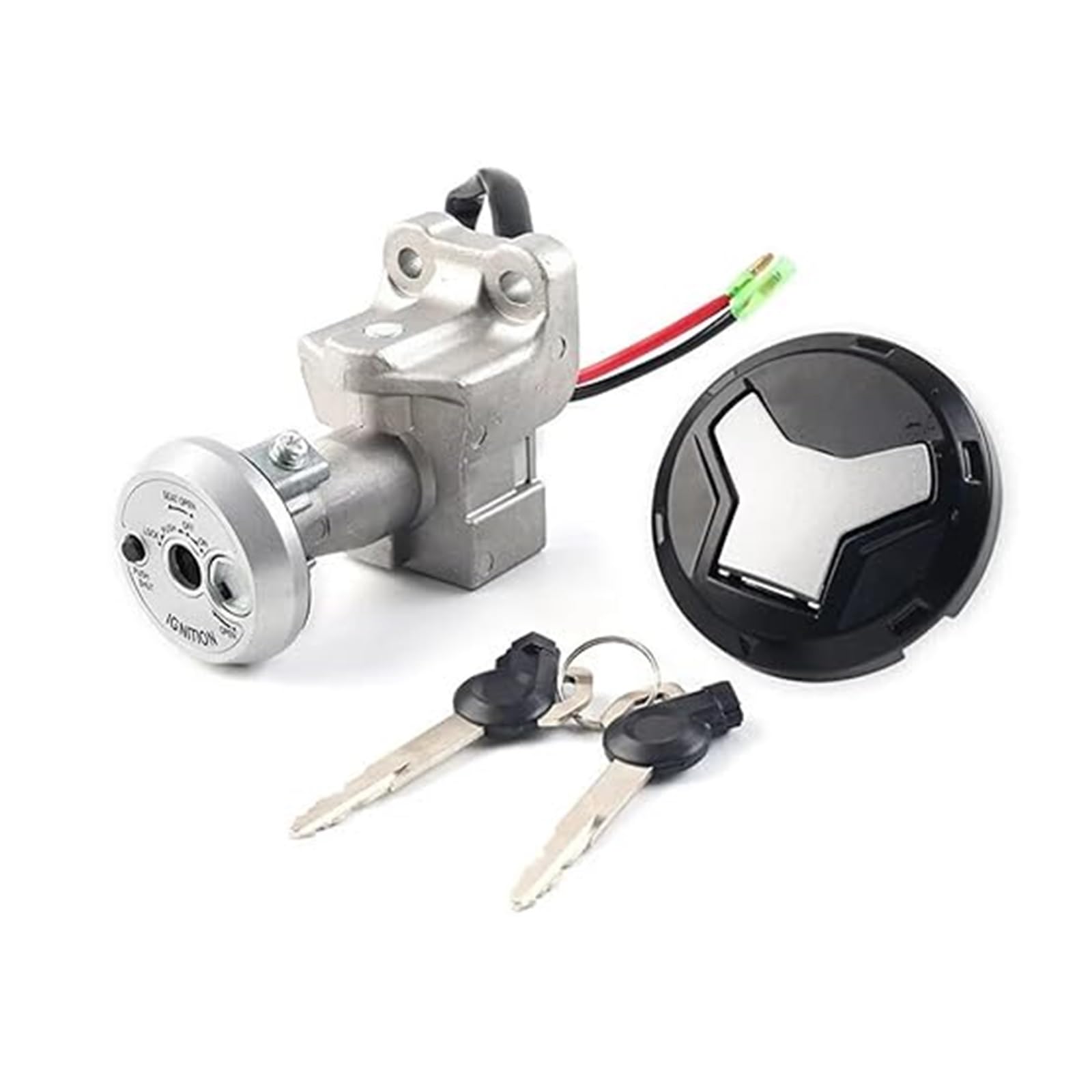 Motorrad Zündschloss Für NMAX155 2015-2019 Motorrad Zündschloss Schloss Fuel Gas Cap Abdeckung Set Schlüssel Tankdeckel Zündschalter Motorrad Zündschloss Für NMAX155 2015-2019 Motorrad Zündschloss Schloss Fuel Gas Cap Abdeckung Set Schlüssel Tankdeckel Zündschalter von YADLIUASA