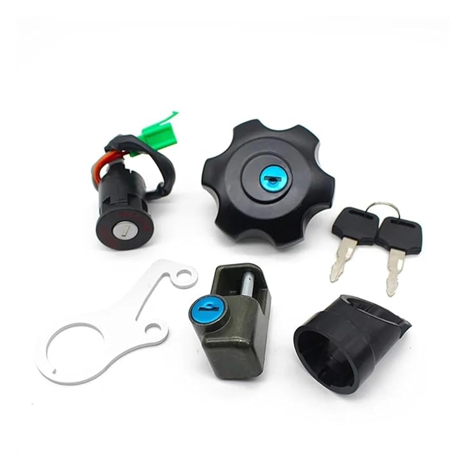 Motorrad Zündschloss Für Suzuki Für DRZ400 Für DR Z400SM 2010-2019 Motorrad Zündschlüsselschalter Tankdeckel Sitzschloss Kit 37101-29812 Tankdeckel Zündschalter Motorrad Zündschloss Für Suzuki Für DRZ400 Für DR Z400SM 2010-2019 Motorrad Zündschlüsselschalter Tankdeckel Sitzschloss Kit 37101-29812 Tankdeckel Zündschalter von YADLIUASA