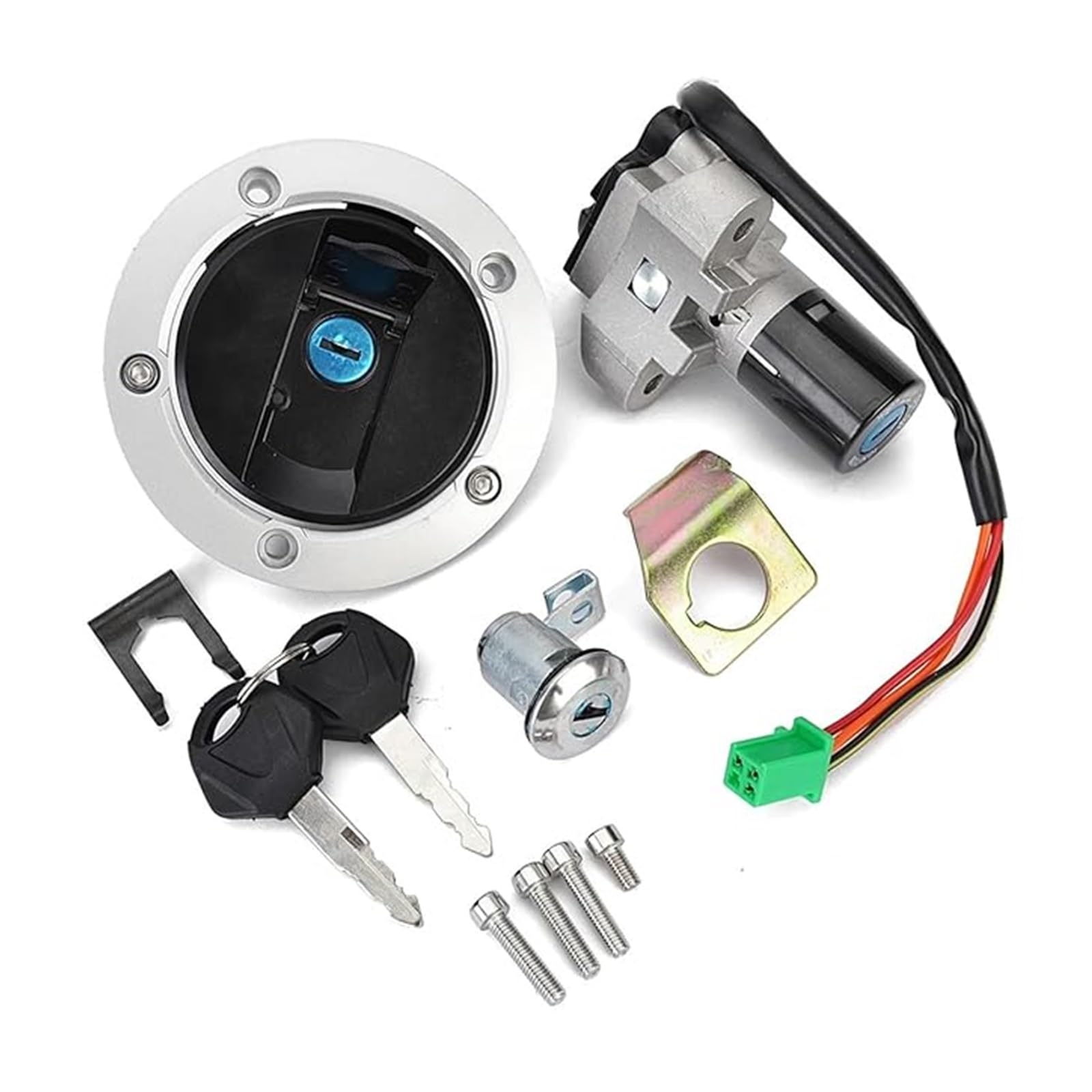 Motorrad Zündschloss Für Suzuki Für GW250 Für Inazuma 2014-2017 Für GSXR250 2013-2017 Zündschlüssel Sitzschloss OEM:37101-48860 Tankdeckel Zündschalter Motorrad Zündschloss Für Suzuki Für GW250 Für Inazuma 2014-2017 Für GSXR250 2013-2017 Zündschlüssel Sitzschloss OEM:37101-48860 Tankdeckel Zündschalter von YADLIUASA