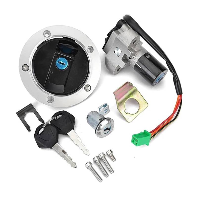 Motorrad Zündschloss Für Suzuki Für GW250 Für Inazuma 2014-2017 Für GSXR250 2013-2017 Zündschlüssel Sitzschloss OEM:37101-48860 Tankdeckel Zündschalter von YADLIUASA