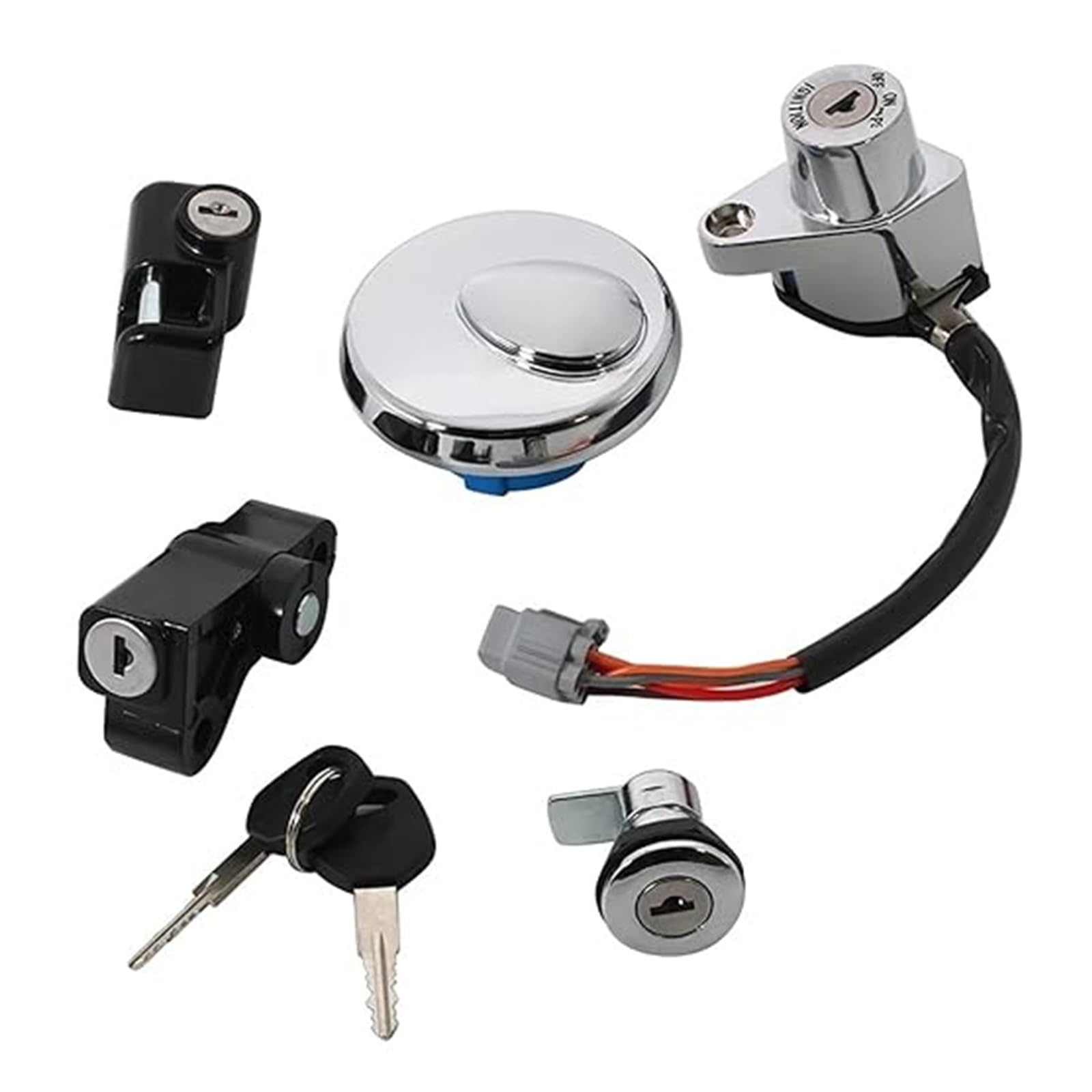 Motorrad Zündschloss Für Suzuki Für VLR1800 2008-2011 Motorrad Zündschloss Sitzschloss Schlüssel Tankdeckel Anzug 37000-22880 37000-22881 Tankdeckel Zündschalter Motorrad Zündschloss Für Suzuki Für VLR1800 2008-2011 Motorrad Zündschloss Sitzschloss Schlüssel Tankdeckel Anzug 37000-22880 37000-22881 Tankdeckel Zündschalter von YADLIUASA