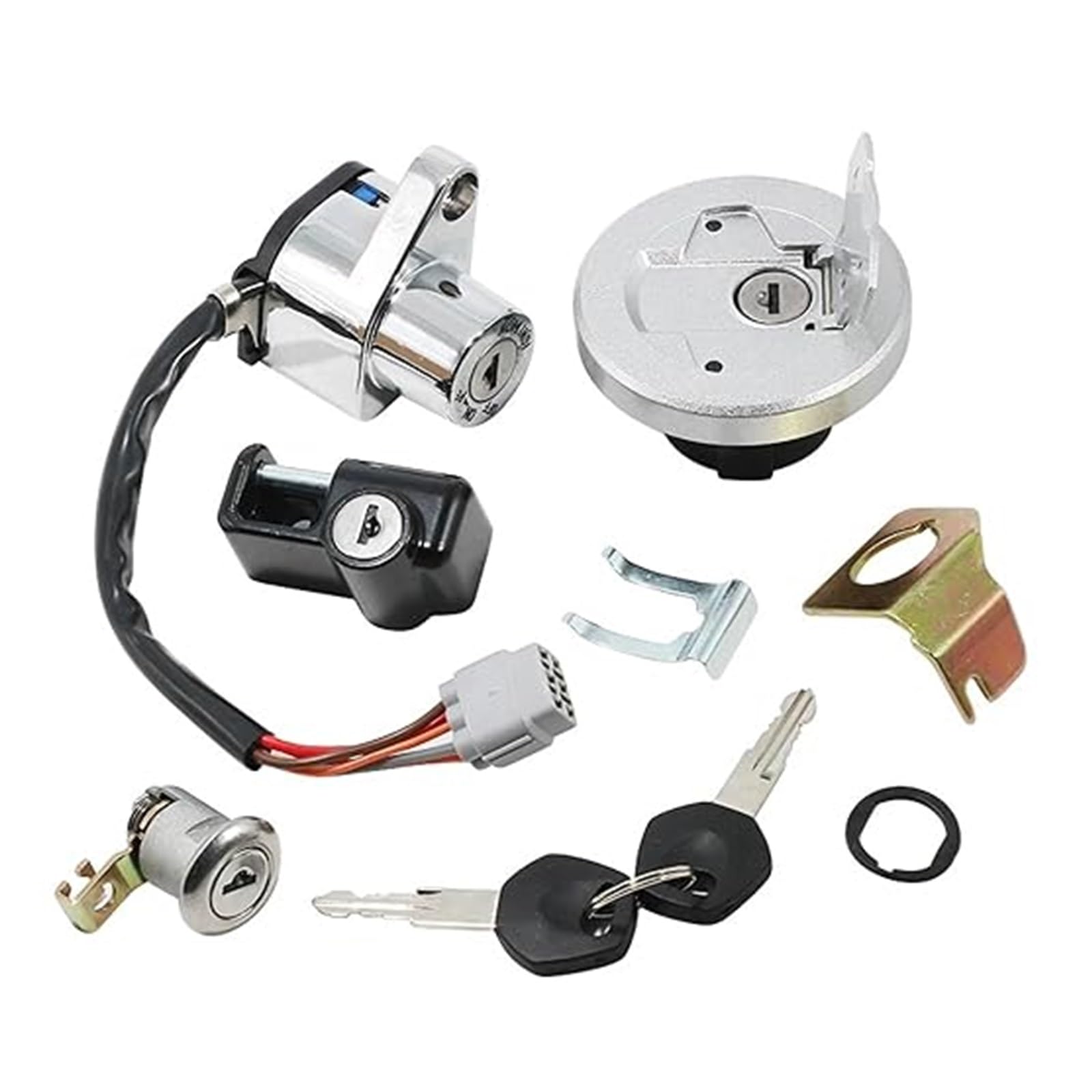 Motorrad Zündschloss Für Suzuki Für VZR1800 NZ 2006-2012 Motorrad Zündschloss Sitzschloss Schlüssel Tankdeckel Anzug 37000-48860 37000-49860 37000-48880 Tankdeckel Zündschalter Motorrad Zündschloss Für Suzuki Für VZR1800 NZ 2006-2012 Motorrad Zündschloss Sitzschloss Schlüssel Tankdeckel Anzug 37000-48860 37000-49860 37000-48880 Tankdeckel Zündschalter von YADLIUASA