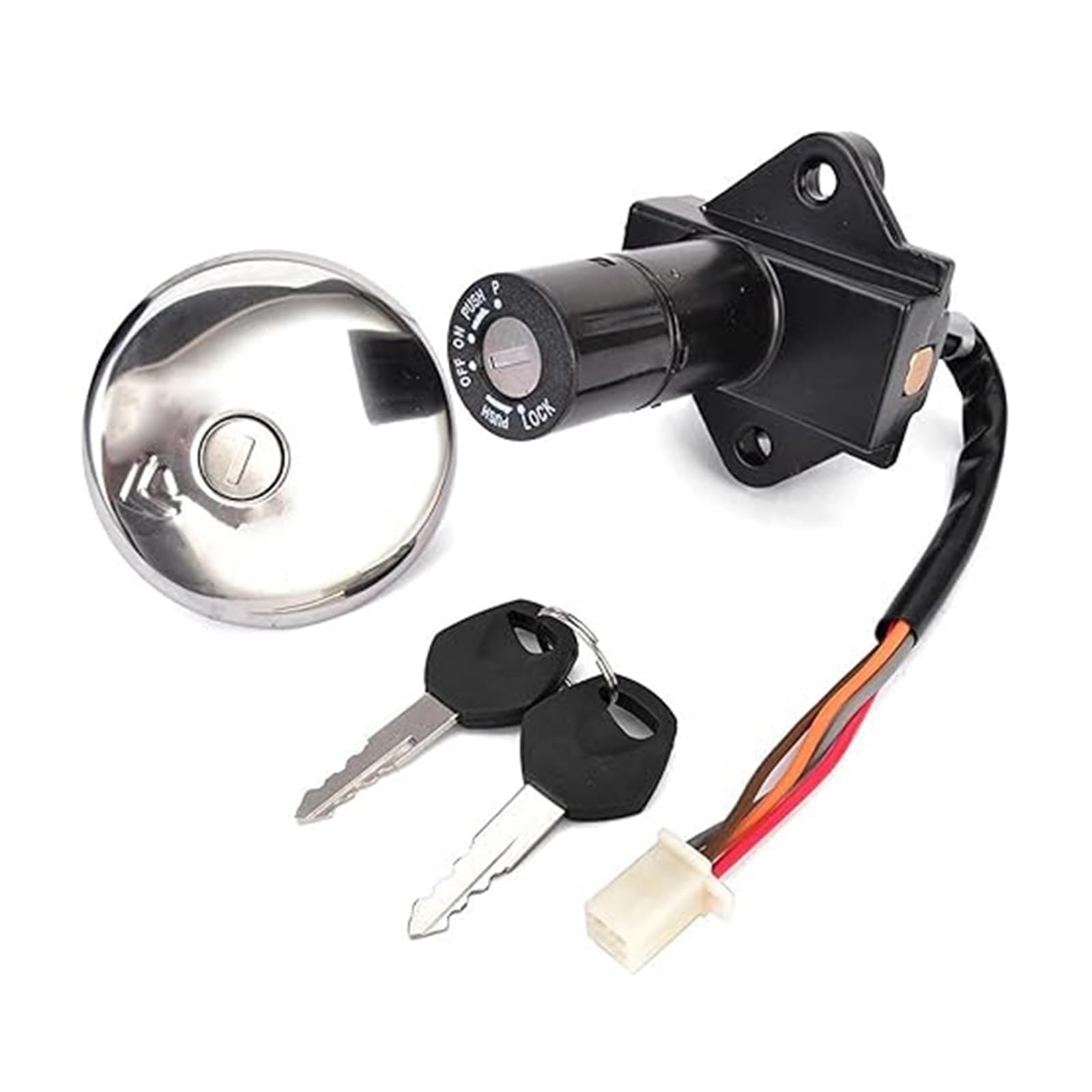 Motorrad Zündschloss Für Suzuki GN250 1985 1986 1987 1988 1989 1990 1991 1992 1993 1994 1995 1996 1997 1998 1999 2000 2001 Zündschloss Sitzschloss Tankdeckel Zündschalter Motorrad Zündschloss Für Suzuki GN250 1985 1986 1987 1988 1989 1990 1991 1992 1993 1994 1995 1996 1997 1998 1999 2000 2001 Zündschloss Sitzschloss Tankdeckel Zündschalter von YADLIUASA