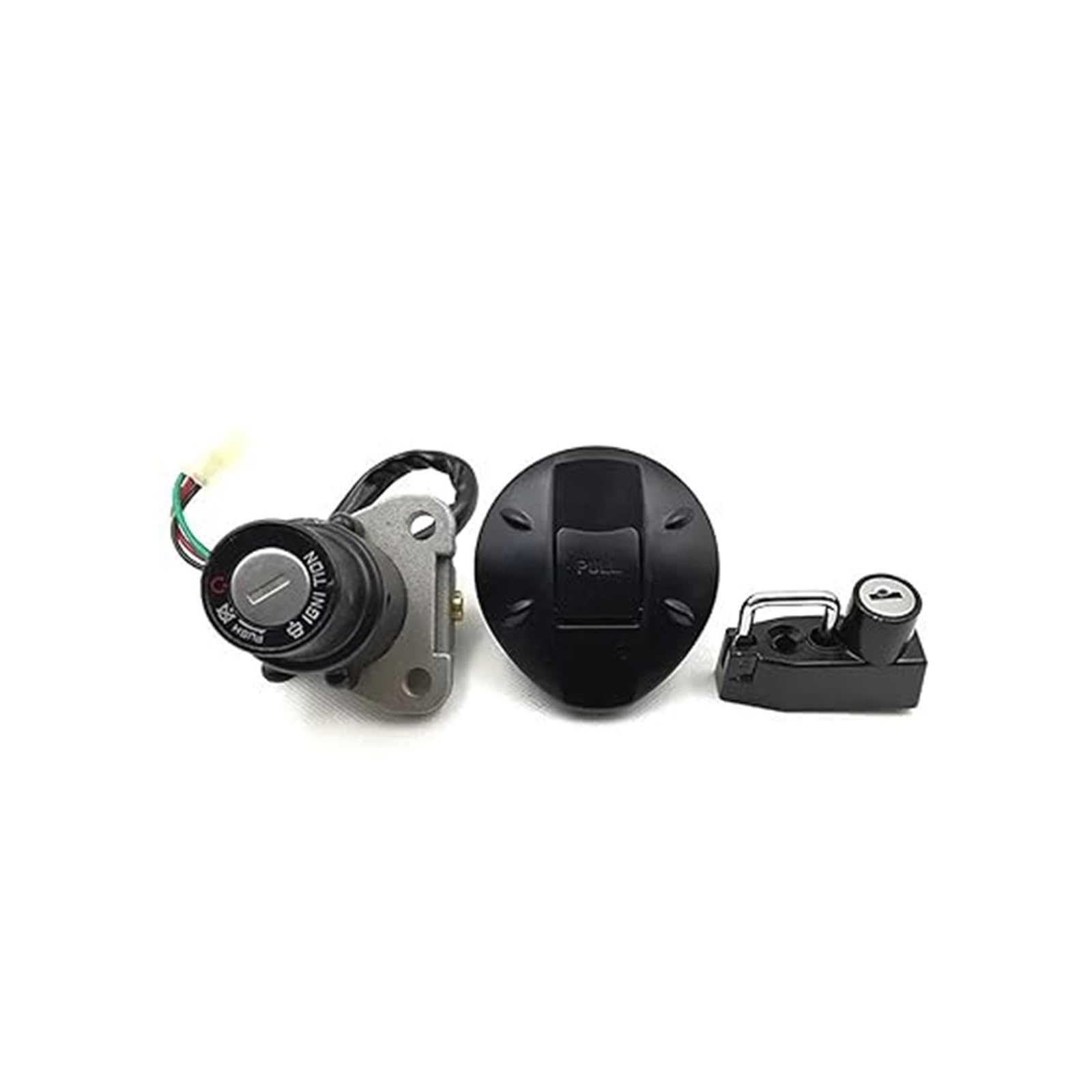 Motorrad Zündschloss Für Tricker Für XG250 Motorrad Zündschalter Tankdeckel Schloss Helm Sicherheit Anti Diebstahl Kit Mit Schlüssel Tankdeckel Zündschalter Motorrad Zündschloss Für Tricker Für XG250 Motorrad Zündschalter Tankdeckel Schloss Helm Sicherheit Anti Diebstahl Kit Mit Schlüssel Tankdeckel Zündschalter von YADLIUASA