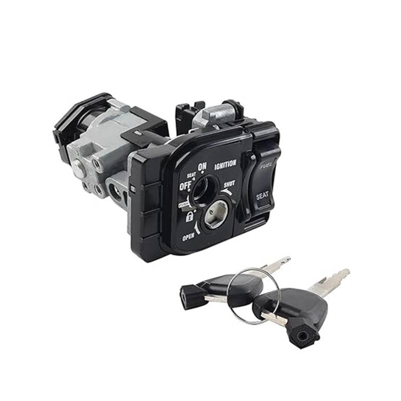 Motorrad Zündschloss Für Vario 150 Fi 2015-2016 Motorrad Zündschloss Sitzschloss Set Combo Tankdeckel Zündschalter von YADLIUASA