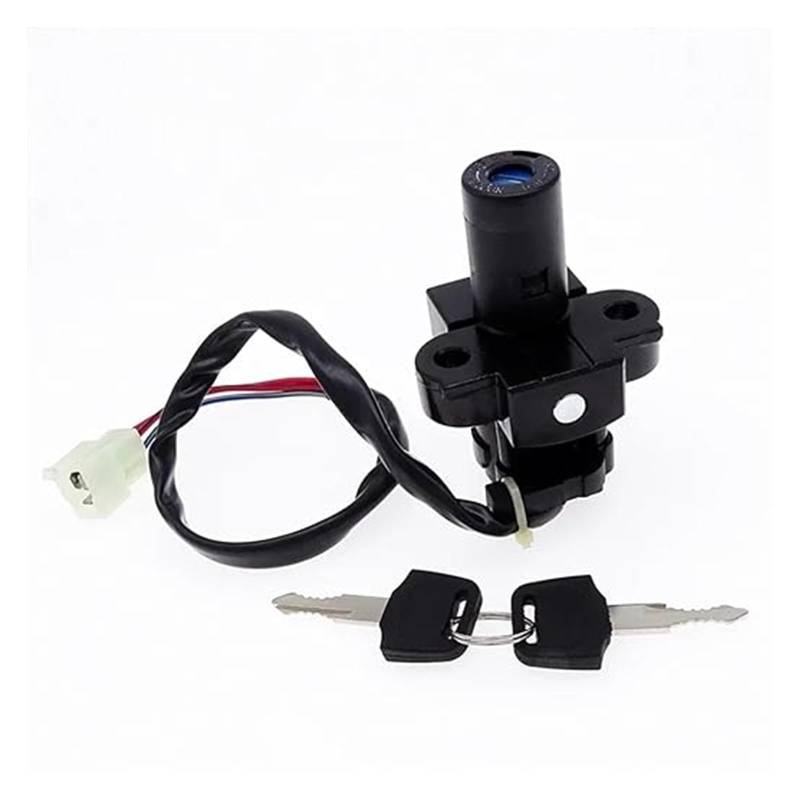 Motorrad Zündschloss Für XRV750 Für XRV 750 Für Afrika Für Twin 1993-2000 Motorrad Zündung Starten Schalter Schloss Mit 2 Schlüssel Set Tankdeckel Zündschalter von YADLIUASA