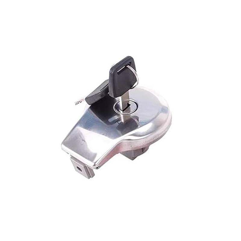 Motorrad Zündschloss Für XV250 XV400 XV125 Für Virago XV 535 250 Motorrad Zündschloss Sperren Kraftstoff Gas Tank Cap Abdeckung Schlüssel Sitz Tankdeckel Zündschalter(Gas Cap Lock) von YADLIUASA