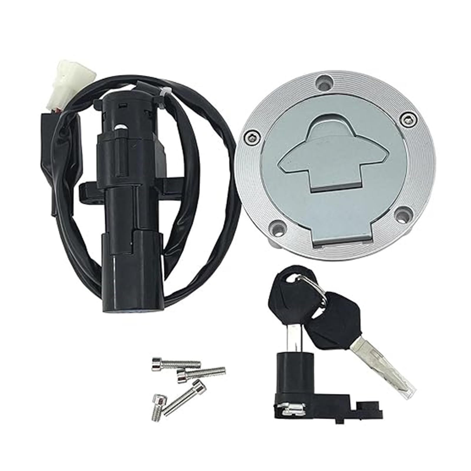 Motorrad Zündschloss Für YZF R25 R3 2015-2019 Motorrad Zündschlüsselschalter Sitzschloss Tankdeckel Abdeckungssatz Tankdeckel Zündschalter Motorrad Zündschloss Für YZF R25 R3 2015-2019 Motorrad Zündschlüsselschalter Sitzschloss Tankdeckel Abdeckungssatz Tankdeckel Zündschalter von YADLIUASA