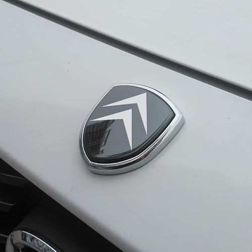 Auto Metall Emblem Aufkleber für Citroen AMI Electric I 2020-, Front Motorhaube/Heckkoffer Abzeichen Heckklappen Logo Auto-Emblem-Aufkleber,C Auto Metall Emblem Aufkleber für Citroen AMI Electric I 2020-, Front Motorhaube/Heckkoffer Abzeichen Heckklappen Logo Auto-Emblem-Aufkleber,C von YAHUI