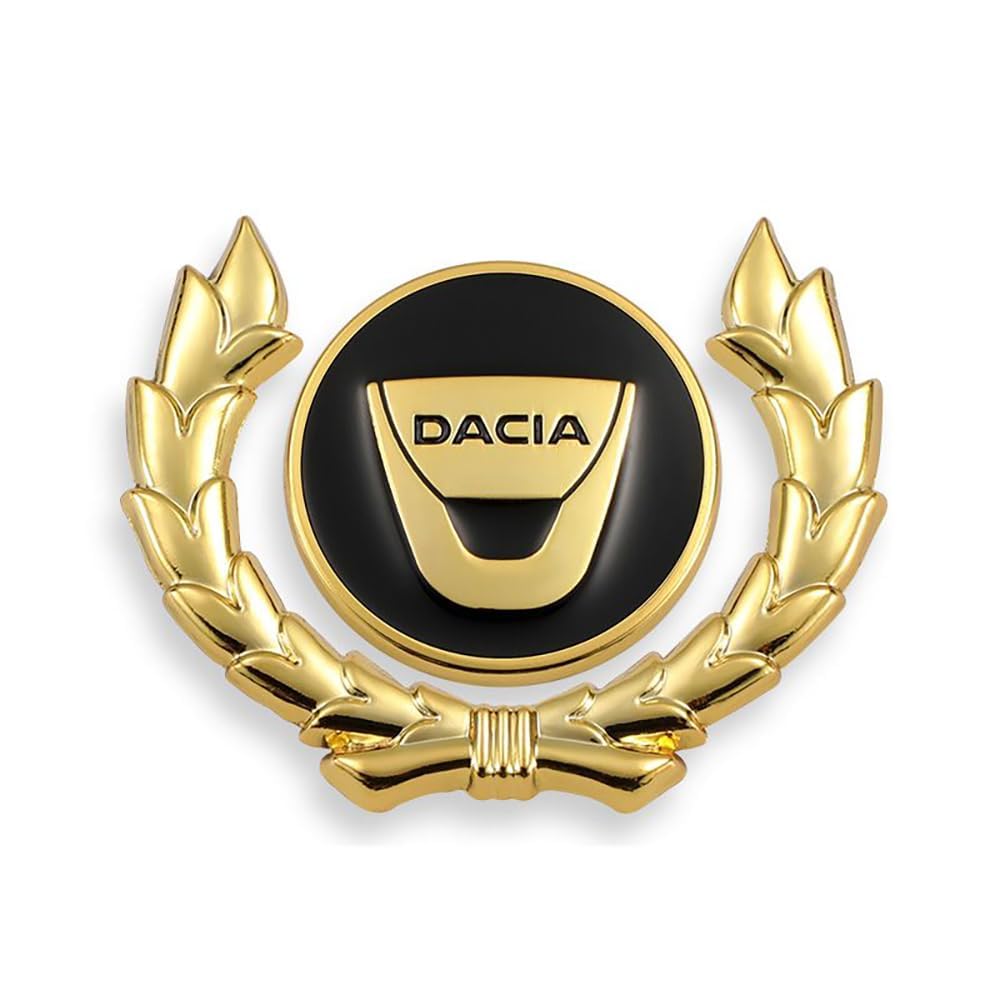Auto Metall Emblem Aufkleber für Dacia Spring 2021-2022 2022-2024 2024-, Front Motorhaube/Heckkoffer Abzeichen Heckklappen Logo Auto-Emblem-Aufkleber,B Auto Metall Emblem Aufkleber für Dacia Spring 2021-2022 2022-2024 2024-, Front Motorhaube/Heckkoffer Abzeichen Heckklappen Logo Auto-Emblem-Aufkleber,B von YAHUI
