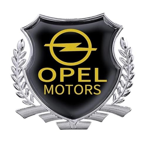 Auto Metall Emblem Aufkleber für Opel Antara 2010-2016, Front Motorhaube/Heckkoffer Abzeichen Heckklappen Logo Auto-Emblem-Aufkleber,D von YAHUI