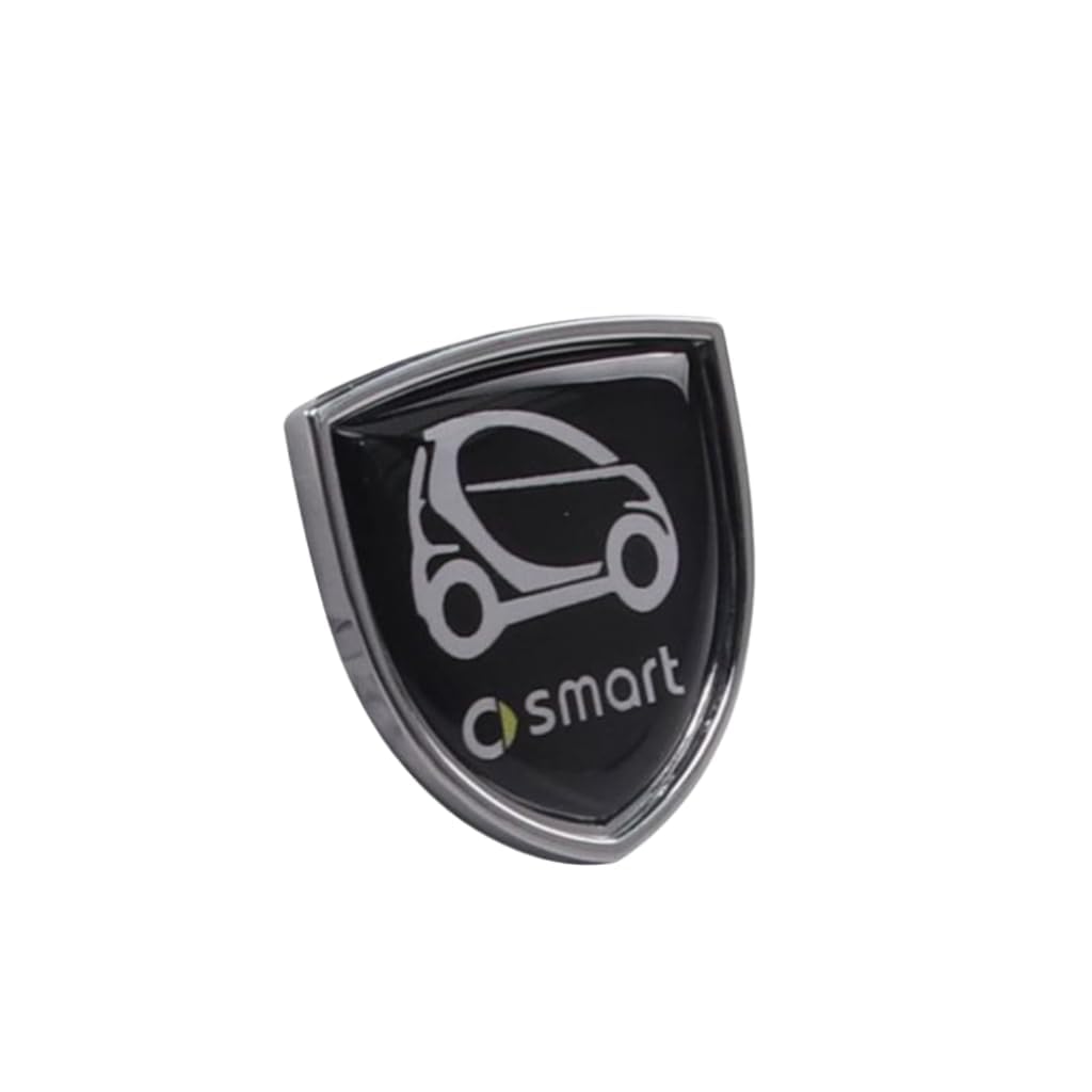 Auto Metall Emblem Aufkleber für Smart #1 Smart 1 SUV 2023 2024+, Front Motorhaube/Heckkoffer Abzeichen Heckklappen Logo Auto-Emblem-Aufkleber,A Auto Metall Emblem Aufkleber für Smart #1 Smart 1 SUV 2023 2024+, Front Motorhaube/Heckkoffer Abzeichen Heckklappen Logo Auto-Emblem-Aufkleber,A von YAHUI