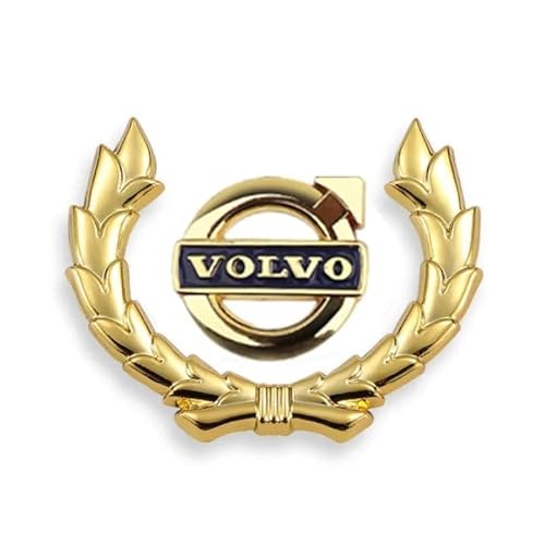 Auto Metall Emblem Aufkleber für Volvo C30 2008-2013, Front Motorhaube/Heckkoffer Abzeichen Heckklappen Logo Auto-Emblem-Aufkleber,E Auto Metall Emblem Aufkleber für Volvo C30 2008-2013, Front Motorhaube/Heckkoffer Abzeichen Heckklappen Logo Auto-Emblem-Aufkleber,E von YAHUI