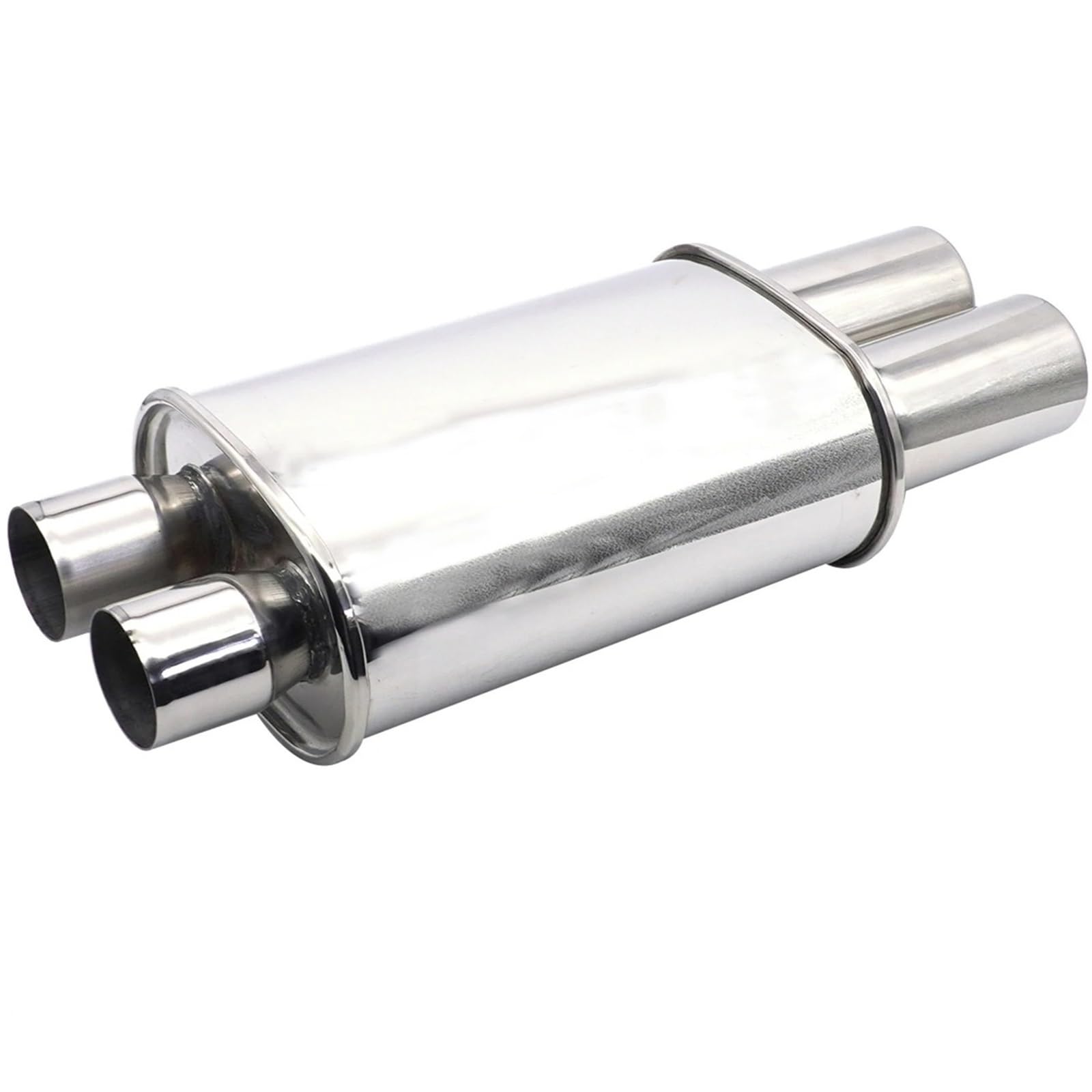 Auto Auspuffblende Auto-Auspuffdiffusor Doppel-Auspuffauslass Schalldämpfer Mit Ventil Sportauspuff Auto-Tuning Für VW-Zubehör 63 Mm 2,5 Zoll Einlass Auto Auspuffendrohr Auto Auspuffblende Auto-Auspuffdiffusor Doppel-Auspuffauslass Schalldämpfer Mit Ventil Sportauspuff Auto-Tuning Für VW-Zubehör 63 Mm 2,5 Zoll Einlass Auto Auspuffendrohr von YAKISA