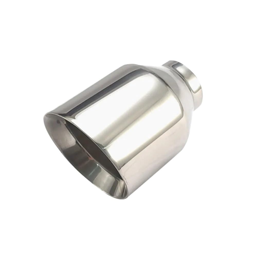 Auto Auspuffblende Auto Schalldämpfer Schwanz Kehle 2,5 Zoll Einlass Auto Modifikation 114mm Outlet Auspuff Spitze Edelstahl Auto Auspuffendrohr Auto Auspuffblende Auto Schalldämpfer Schwanz Kehle 2,5 Zoll Einlass Auto Modifikation 114mm Outlet Auspuff Spitze Edelstahl Auto Auspuffendrohr von YAKISA