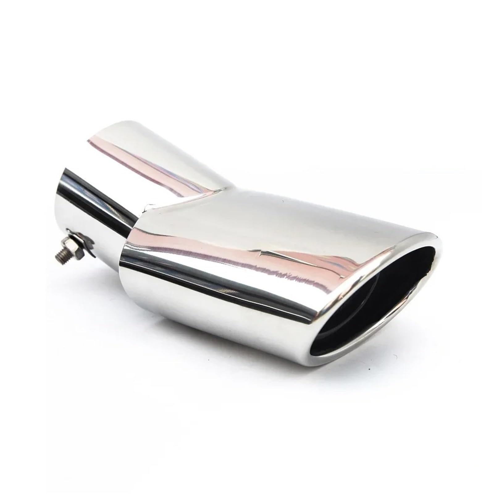 Auto Auspuffblende FÜR CR-V FÜR CRV 2017-2021 2018 2019 2020 Auto Auto Auspuff Hinten Endrohr Spitze Schalldämpfer Trim Edelstahl Chrom Blau Teile Auto Auspuffendrohr(Silver) von YAKISA
