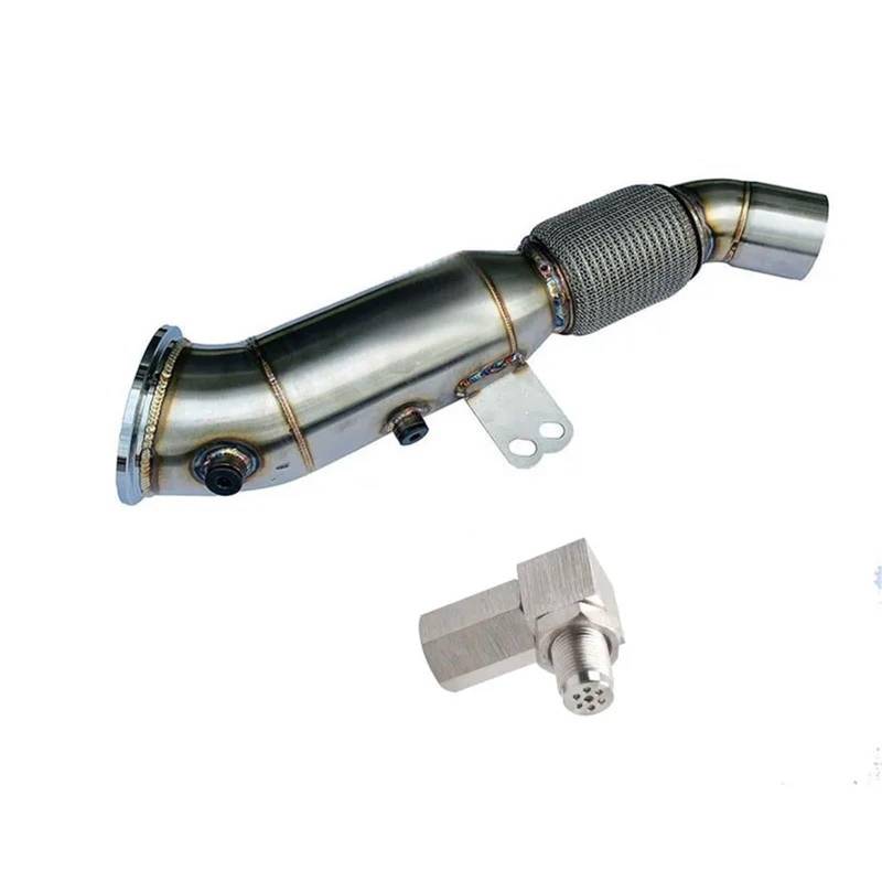 Auto Auspuffblende Für B58 340i F30/F31 440i F32/F33 540i G30/31 740i G11/G12 M140i F20/F21 M240i F22/F23 304 Edelstahl Catless Fallrohr Auto Auspuffendrohr von YAKISA