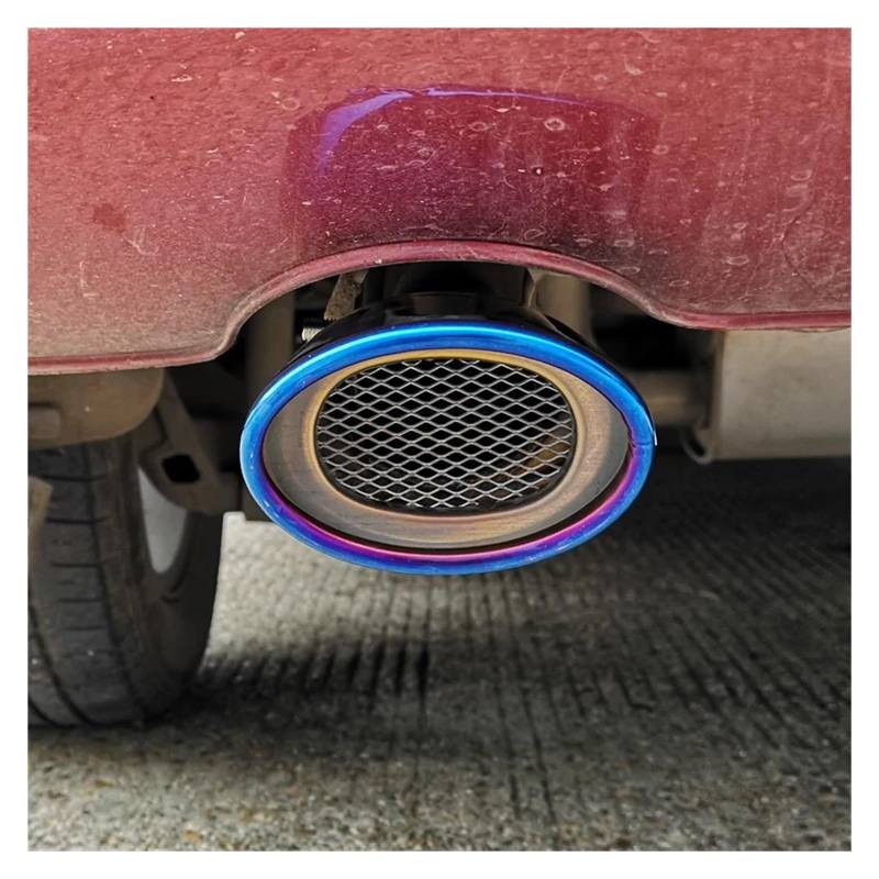 Auto Auspuffblende Für Chevrolet Für Cruze Für Chevy Für Cruz 1,6 2009 2010 2011 2013 2016 Zubehör Teile Schalldämpfer Carbon Faser Edelstahl Auspuff Spitze Auto Auspuffendrohr(B) von YAKISA