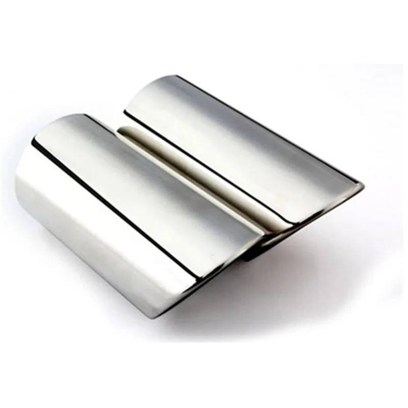 Auto Auspuffblende Für Chevrolet Für Malibu 8. Für Generation 2013-2015 Endrohr Schalldämpfer Spitze Auto Zubehör 1 Stück Edelstahl Auspuffrohr Schalldämpfer Auto Auspuffendrohr(1Pcs) von YAKISA