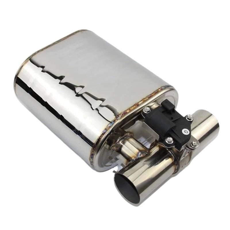 Auto Auspuffblende Für E46 Autozubehör Modifizierter Auspuffschalldämpfer 304 Edelstahl Elektronisches Fernbedienungsventil Auspuffrohr Geeignet Auto Auspuffendrohr(63mm) von YAKISA