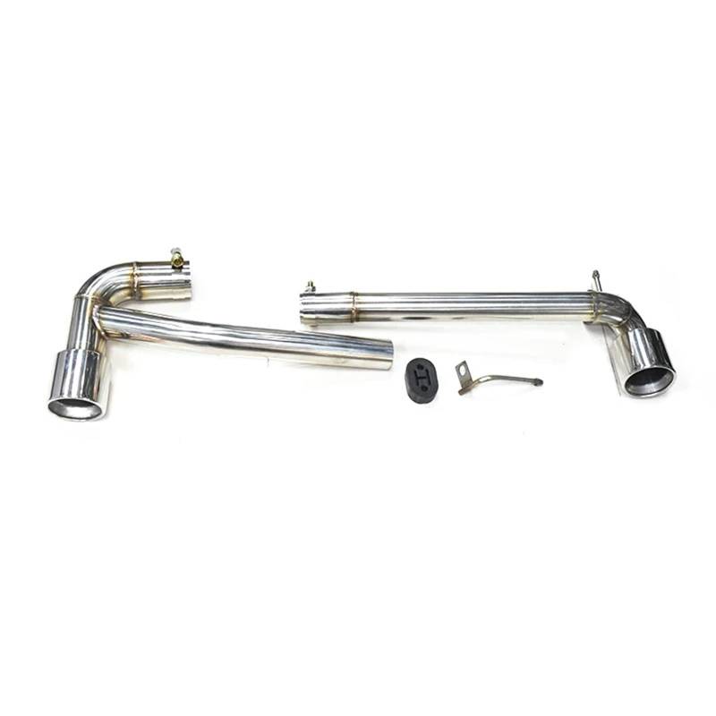 Auto Auspuffblende Für F20 1 Serie 118i 2013-2016 Sport Schalldämpfer Spitze Edelstahl Auspuffrohr Auto Auspuff Auto Auspuffendrohr(1 * 20i Silver) von YAKISA