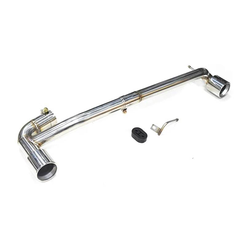 Auto Auspuffblende Für F20 1 Serie 118i 2013-2016 Sport Schalldämpfer Spitze Edelstahl Auspuffrohr Auto Auspuff Auto Auspuffendrohr(11 * 8i Silver) von YAKISA