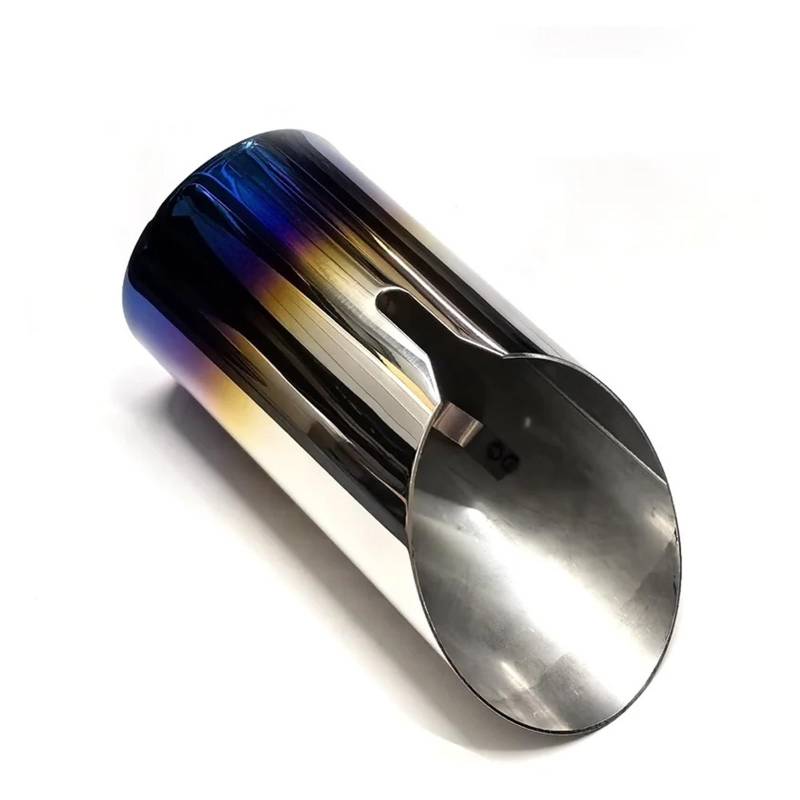 Auto Auspuffblende Für F20 F21 F22 F23 F30 F31 F34 GT 3 F32 F33 F36 1/2/3/4 Serie Edelstahl Auspuff Schalldämpfer Endrohre Auto Auspuffendrohr(Blue 1PCS) von YAKISA