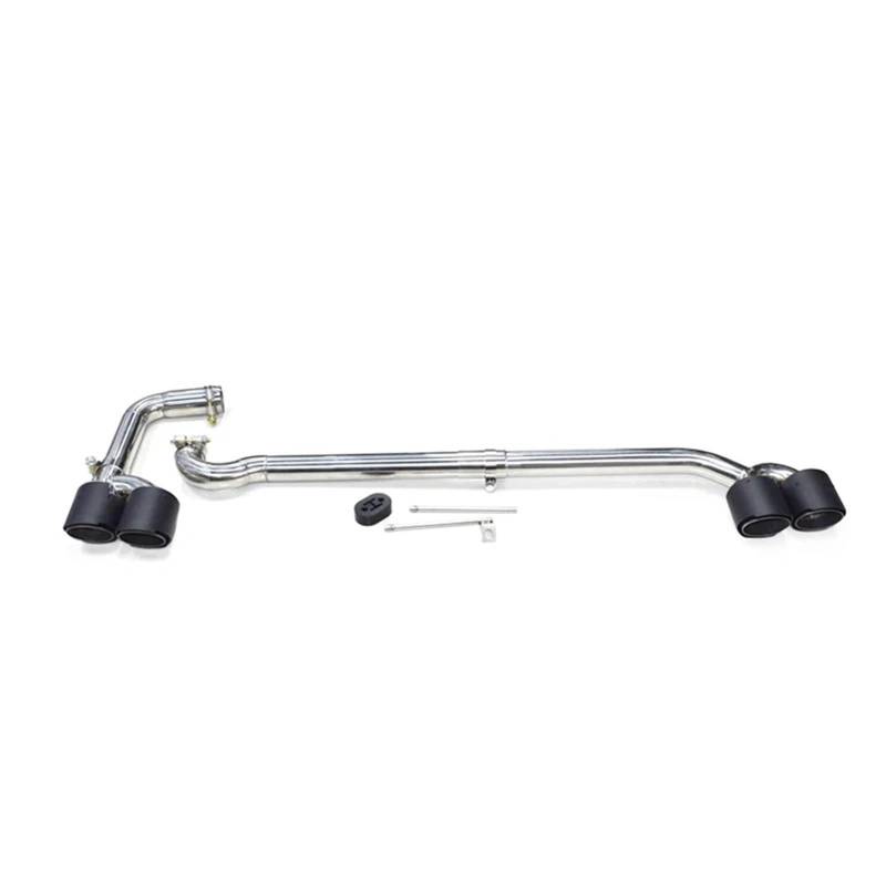 Auto Auspuffblende Für F25 Für X3 F26 Für X4 2011-2016 Schalldämpfer Quad-Auspuffspitzen Endrohr Auspuffanlage Düse 304 Edelstahl Auto-Auspuffspitze Auto Auspuffendrohr(Carbon Fiber) von YAKISA