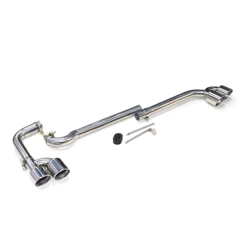 Auto Auspuffblende Für F25 Für X3 F26 Für X4 2011-2016 Schalldämpfer Quad-Auspuffspitzen Endrohr Auspuffanlage Düse 304 Edelstahl Auto-Auspuffspitze Auto Auspuffendrohr(Silver) von YAKISA