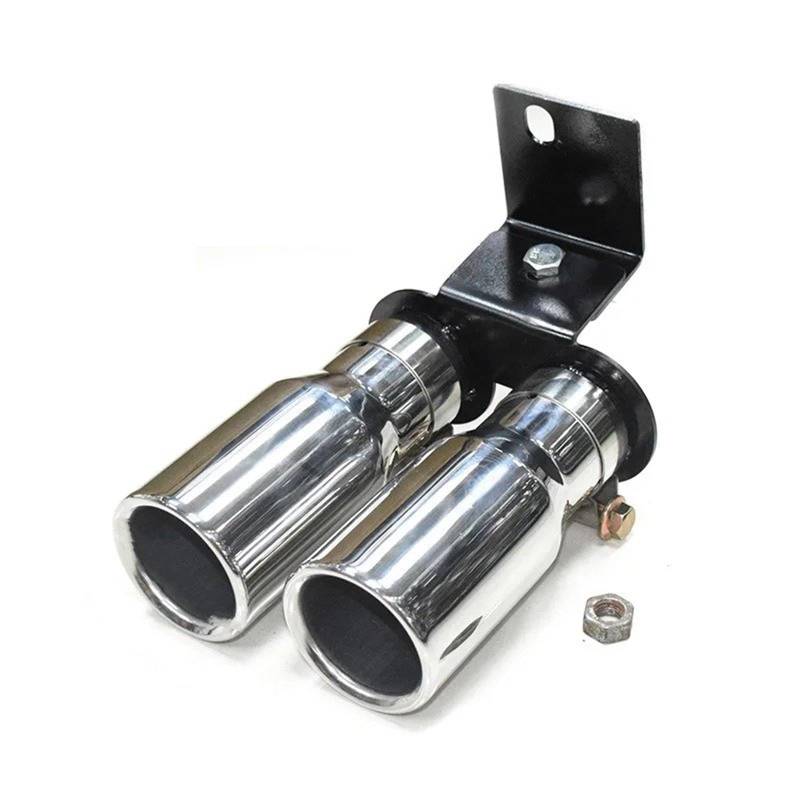 Auto Auspuffblende Für F30 F31 320i 330i 328i 2017 2018 Edelstahl-Schalldämpferspitzen 70MM Auslass-Endrohr-Auspuffdüsen 1 PCS Autoauspuffrohr Auto Auspuffendrohr(Silver 70mm) von YAKISA