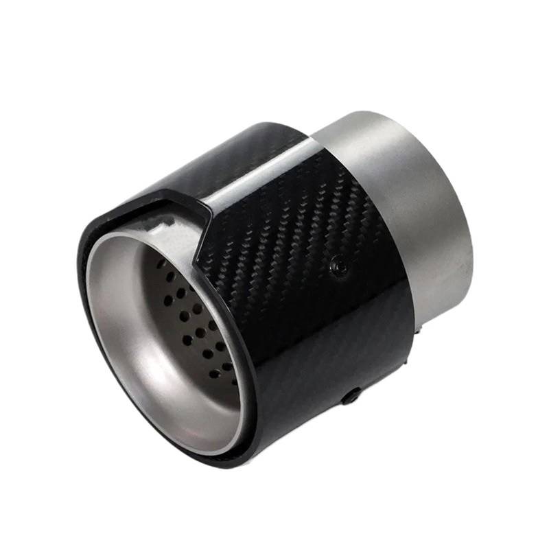 Auto Auspuffblende Für F8X Für M2 Für M3 Für M4 Autodekoration Ändern 4 Stück/1 Satz Auspuffspitze Matt Edelstahl Glänzend Carbonfaser Schalldämpferrohr Auto Auspuffendrohr von YAKISA