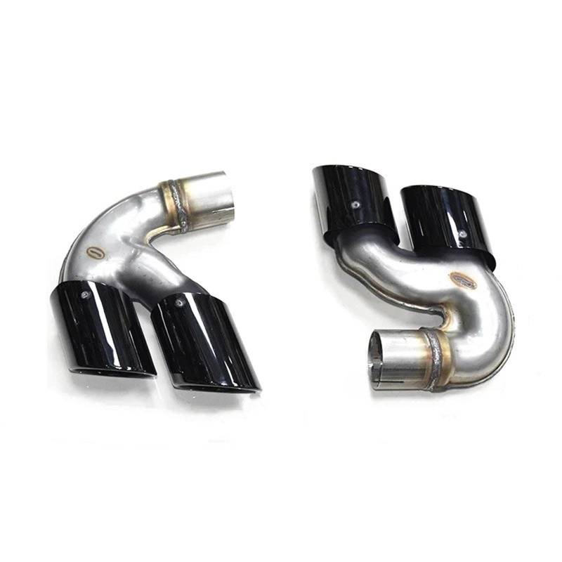 Auto Auspuffblende Für G05 Für X6 G06 Für X7 G07 2019 2020 X5M Look Schalldämpferspitze 304 Edelstahl Auto Auspuffrohr Endrohr Quad Carbon Auspuffspitze Auto Auspuffendrohr(3.0t Black) von YAKISA