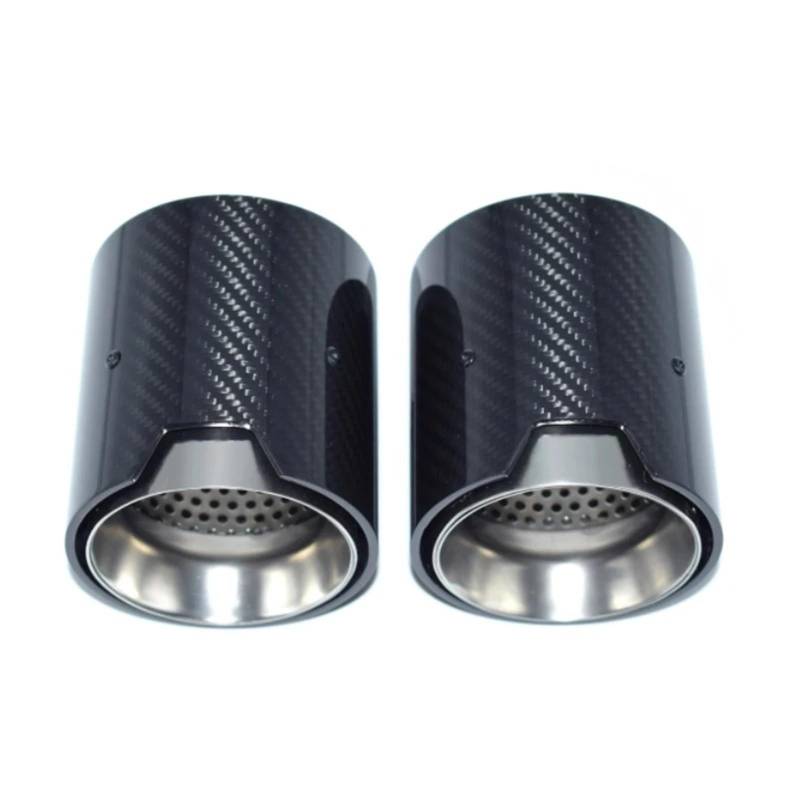 Auto Auspuffblende Für G20 G21 320i 330i G22 G23 G26 420i 430i Schalldämpfer Spitze Düse Auspuffrohr Endrohr 2 Stücke/Charge Von Carbon Faser Auspuff Auto Auspuffendrohr(Lavender) von YAKISA