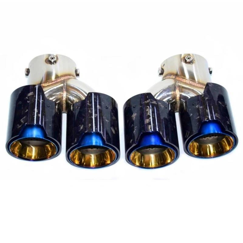 Auto Auspuffblende Für G20 G21 M340i G42 M440i G22 M240i Für MPE 2019 2020 Schalldämpferspitze Auspuffanlage Autoauspuffrohr Carbonfaser-Auspuffspitze Auto Auspuffendrohr(9) von YAKISA