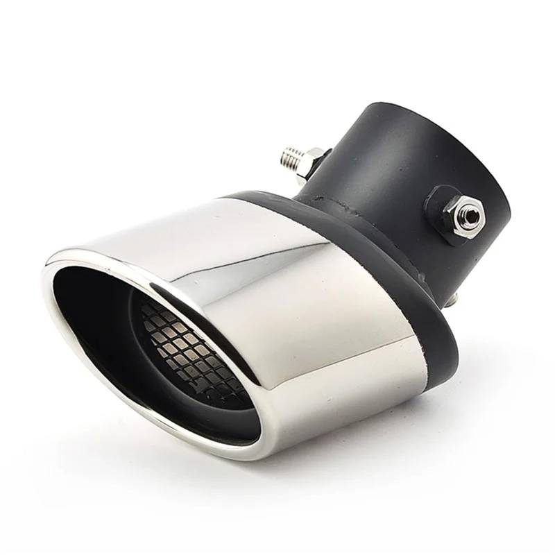Auto Auspuffblende Für Kia Für Seltos KX3 2015-2022 1 Stück Edelstahl-Auspuffrohr Schalldämpfer Endrohr Schalldämpferspitze Auto Heckkehle Zubehör Auto Auspuffendrohr(1Pcs*) von YAKISA