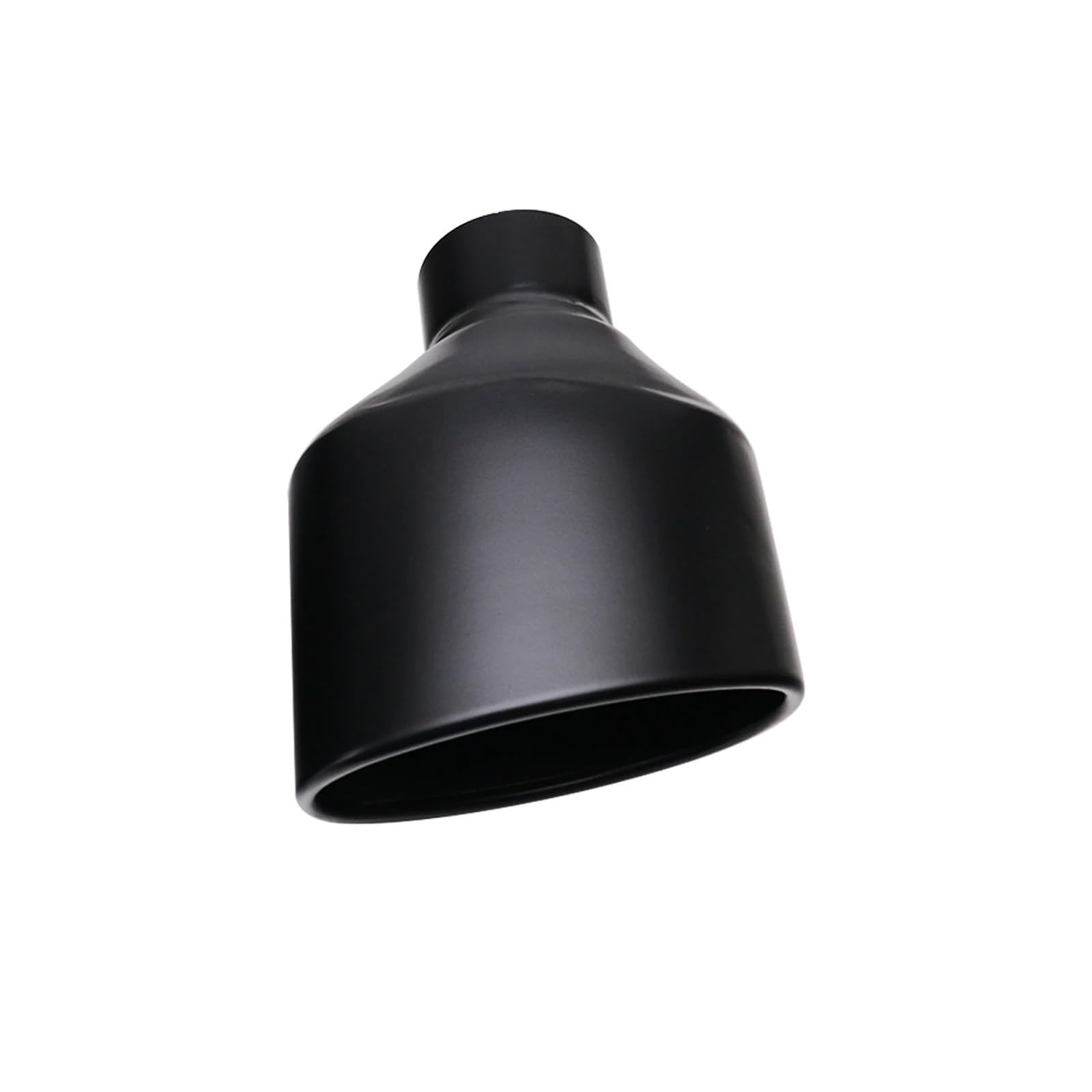 Auto Auspuffblende Für RS5 RS6 Für A6 Matte Auspuffspitzen 1 STÜCK 2,5" Einlass Autoschalldämpfer Modifiziertes Endrohr Edelstahl Schwarz Schräg Oval Auslass Auto Auspuffendrohr(P0DJ3027f-R) von YAKISA