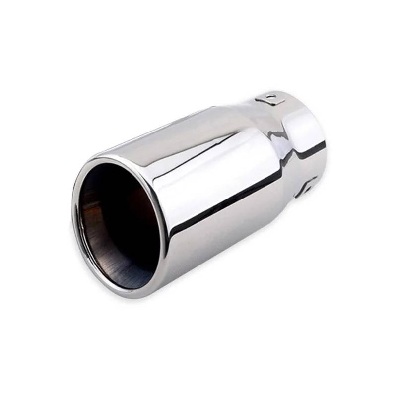 Auto Auspuffblende Für Toyota Für Prado 120/150 2003-2022 1 Stück Edelstahl Auspuffrohr Schalldämpfer Endrohr Schalldämpfer Spitze Auto Heckklappe Auto Auspuffendrohr(Style-A-1Pcs) von YAKISA