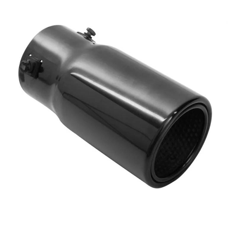 Auto Auspuffblende Für Toyota Für Prado 120/150 2003-2022 1 Stück Edelstahl Auspuffrohr Schalldämpfer Endrohr Schalldämpfer Spitze Auto Heckklappe Auto Auspuffendrohr(Style-E-1Pcs) von YAKISA