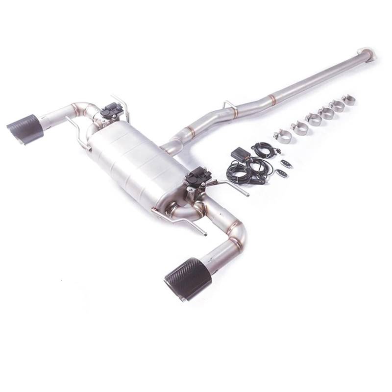 Auto Auspuffblende Für Toyota GT86 2.0L 2013-2020 Edelstahl-Auspuffanlage Schalldämpfer Mit Ventil Auto Auspuffendrohr von YAKISA